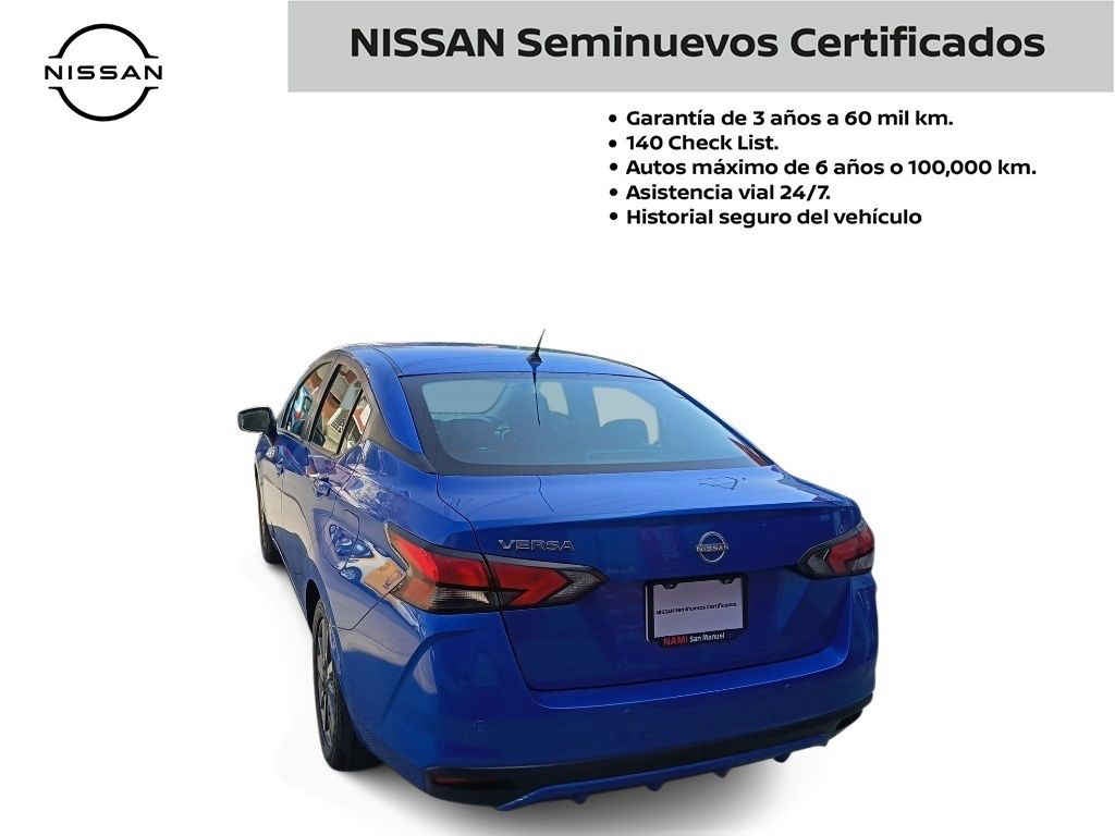 2024 Nissan Versa 4p Advance L4/1.6 Man