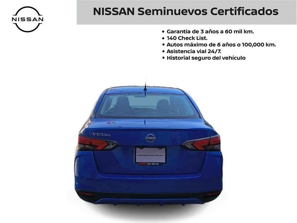 2024 Nissan Versa 4p Advance L4/1.6 Man