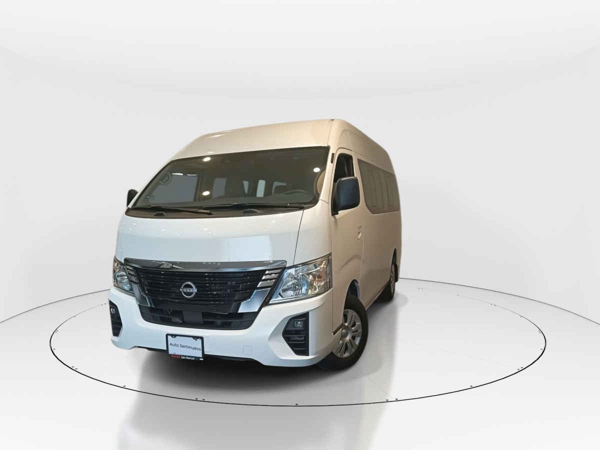 2026 Nissan Urvan URVAN PASAJEROS 4 PUERTAS 14 PAS AMPLIA TM 2.5 LTS