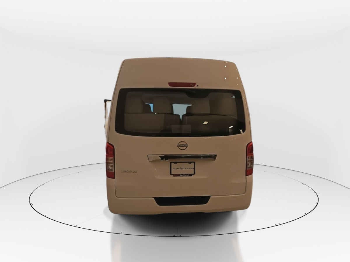 2026 Nissan Urvan URVAN PASAJEROS 4 PUERTAS 14 PAS AMPLIA TM 2.5 LTS