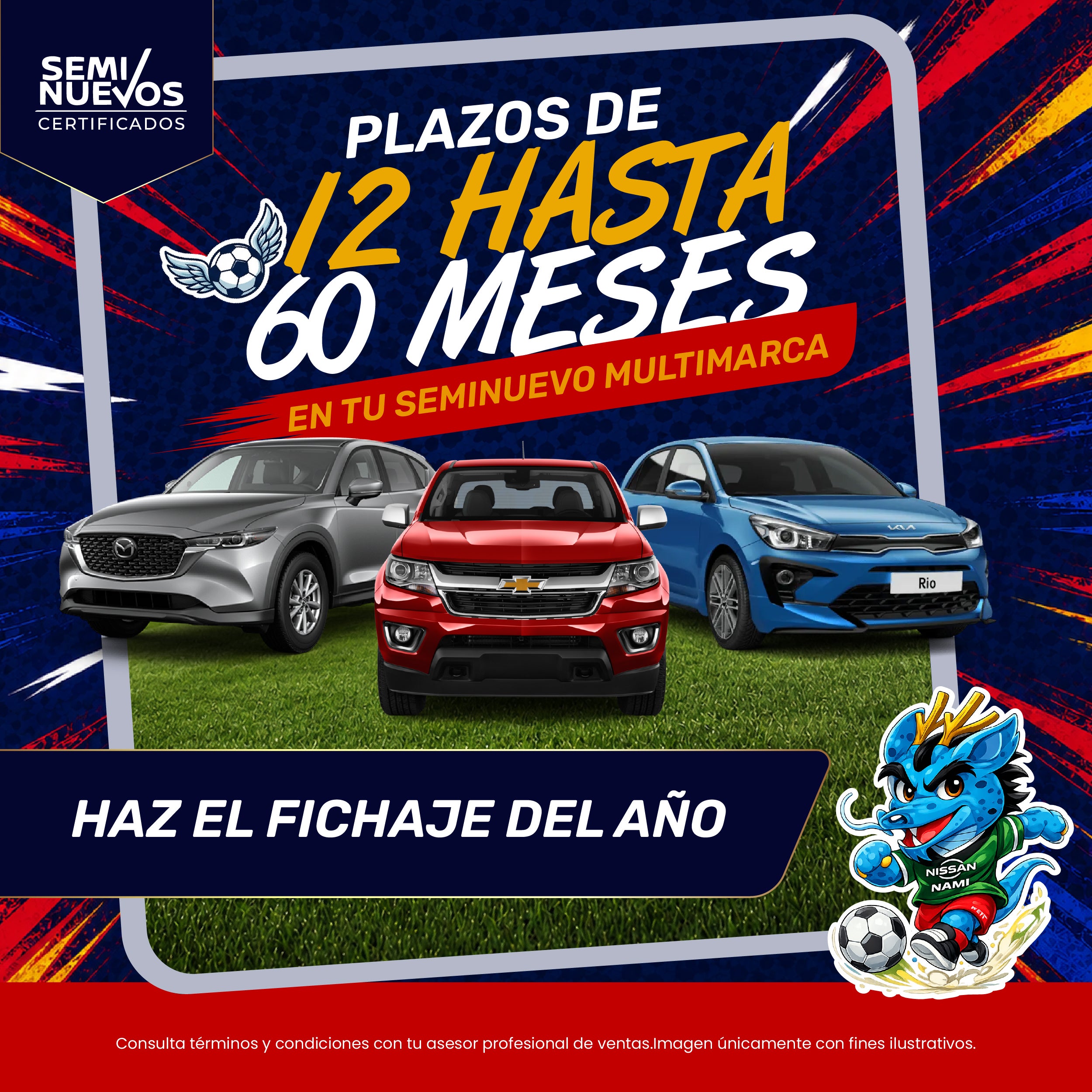 Plazos cortos para comprar tu seminuevo.