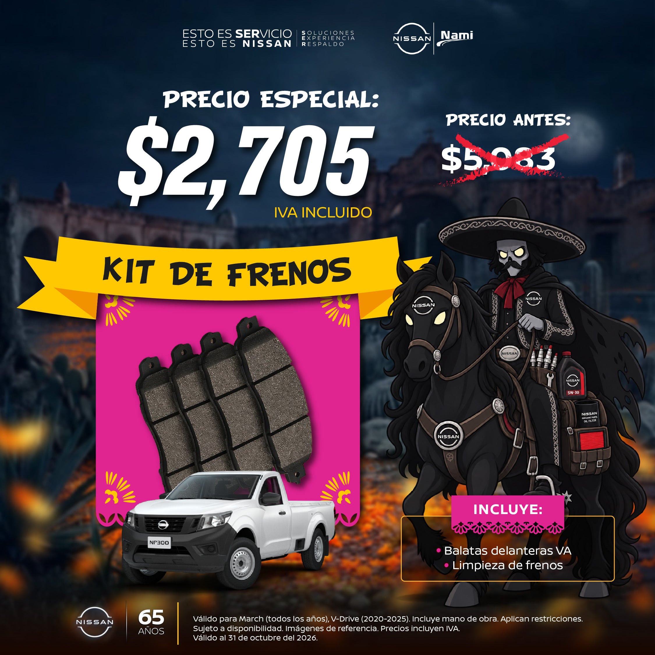 KIT DE FRENOS